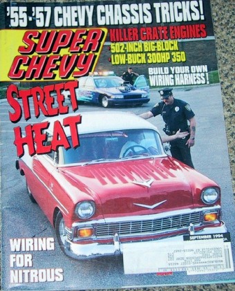 SUPER CHEVY 1994 SEPT - SCOGGIN-DICKEY MOUSE, HOLLEY